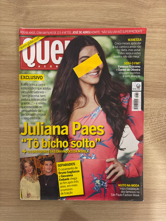Revista Quem Acontece 615 (2012)