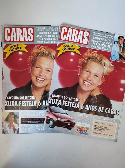 Xuxa Caras Nº 314 - Capa e Reportagem
