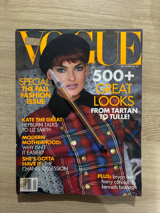 Vintage Vogue Magazine (1991)
