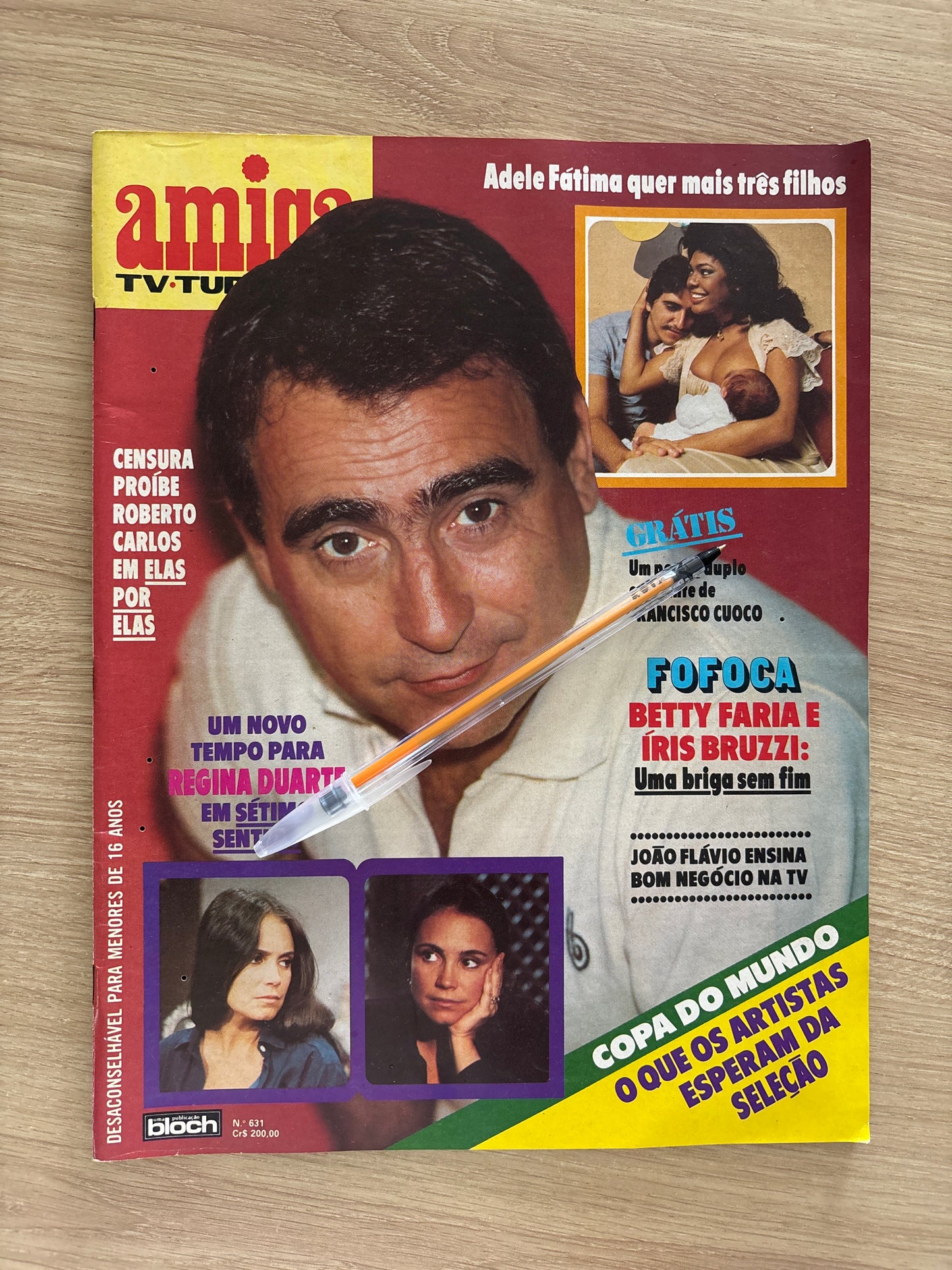 Revista Amiga Tv Tudo 631 (1982)