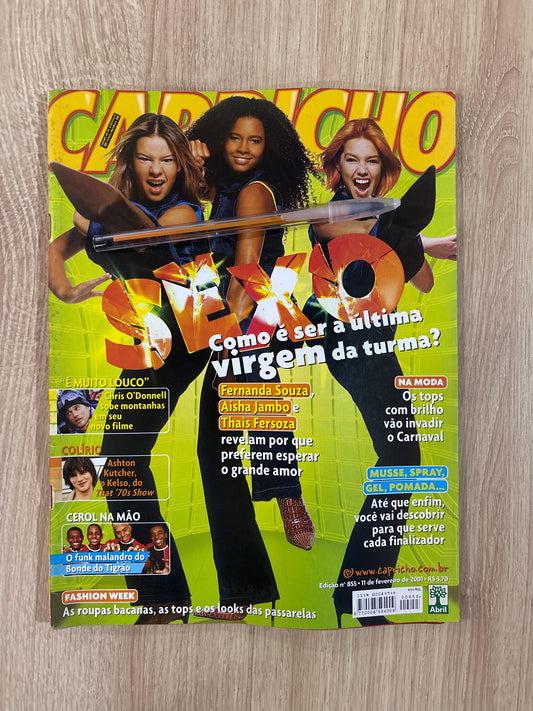 Revista Capricho 855 (2001)