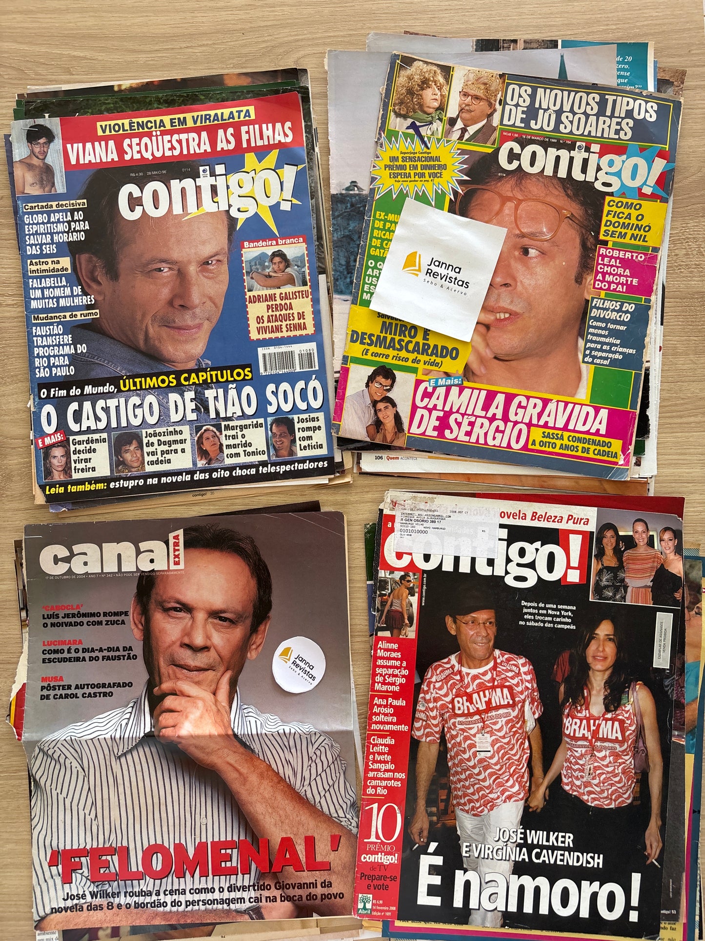 José Wilker - Material de revistas
