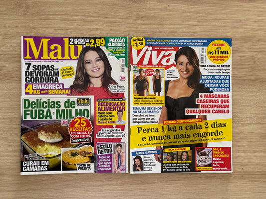 Kit Revista - Dira Paes