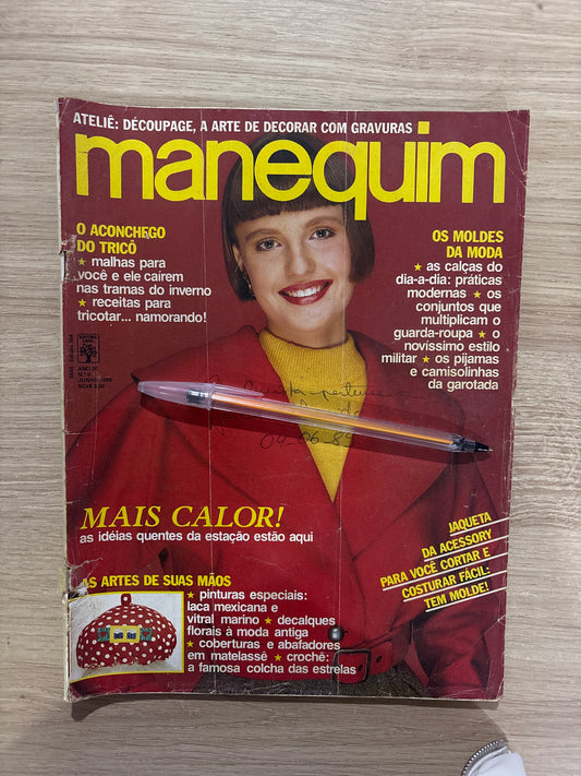 Revista Manequim 354 (1989)