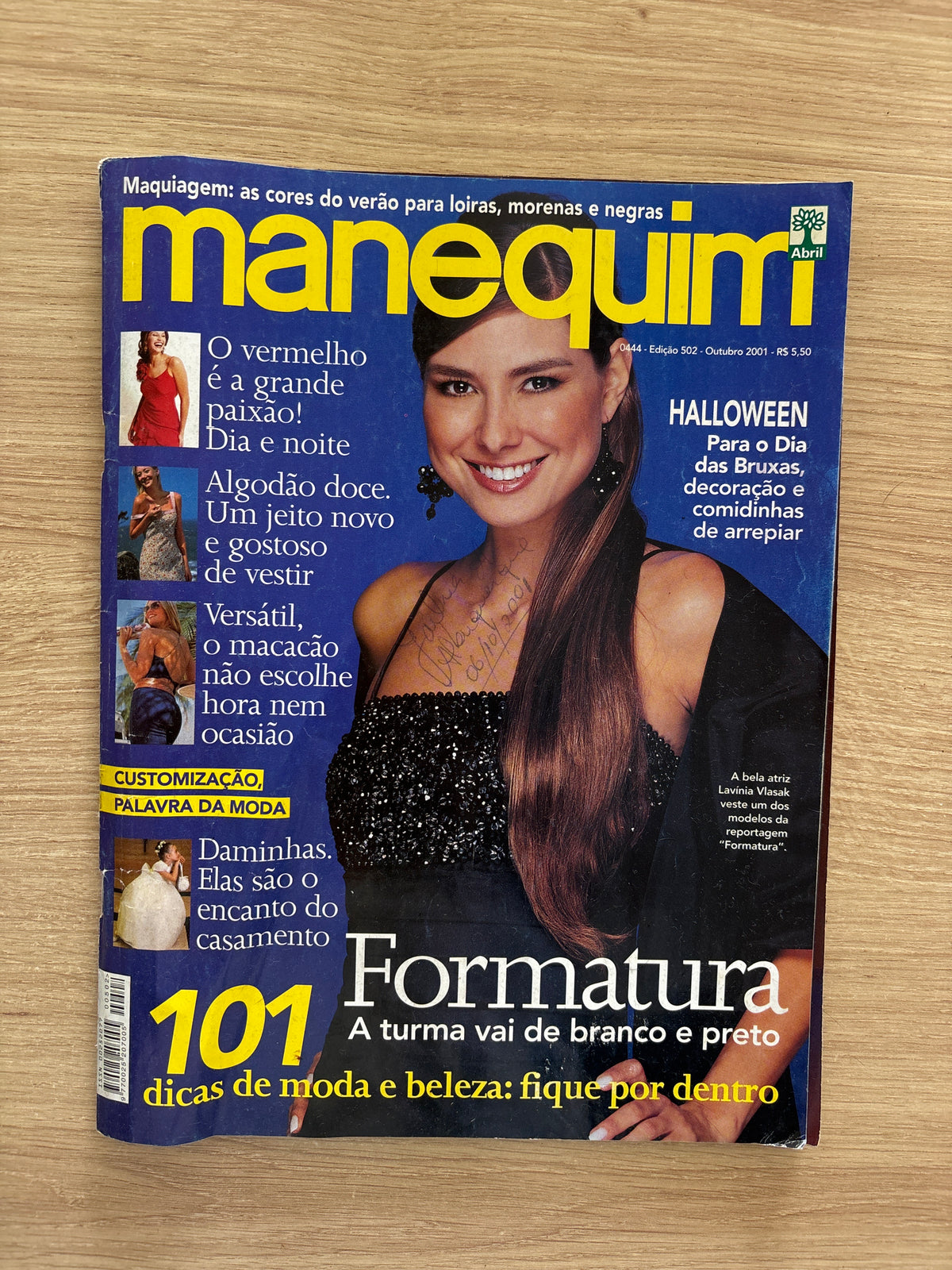 Revista Manequim 502 (2001)