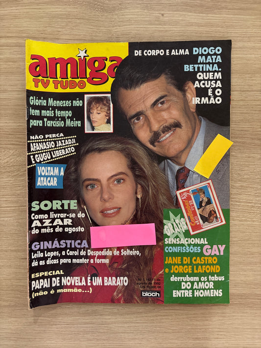 Revista Amiga Tv Tudo 1162 (1992)