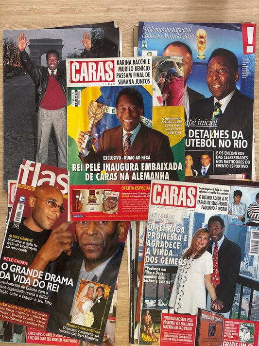 Pelé - Material avulso de Revista