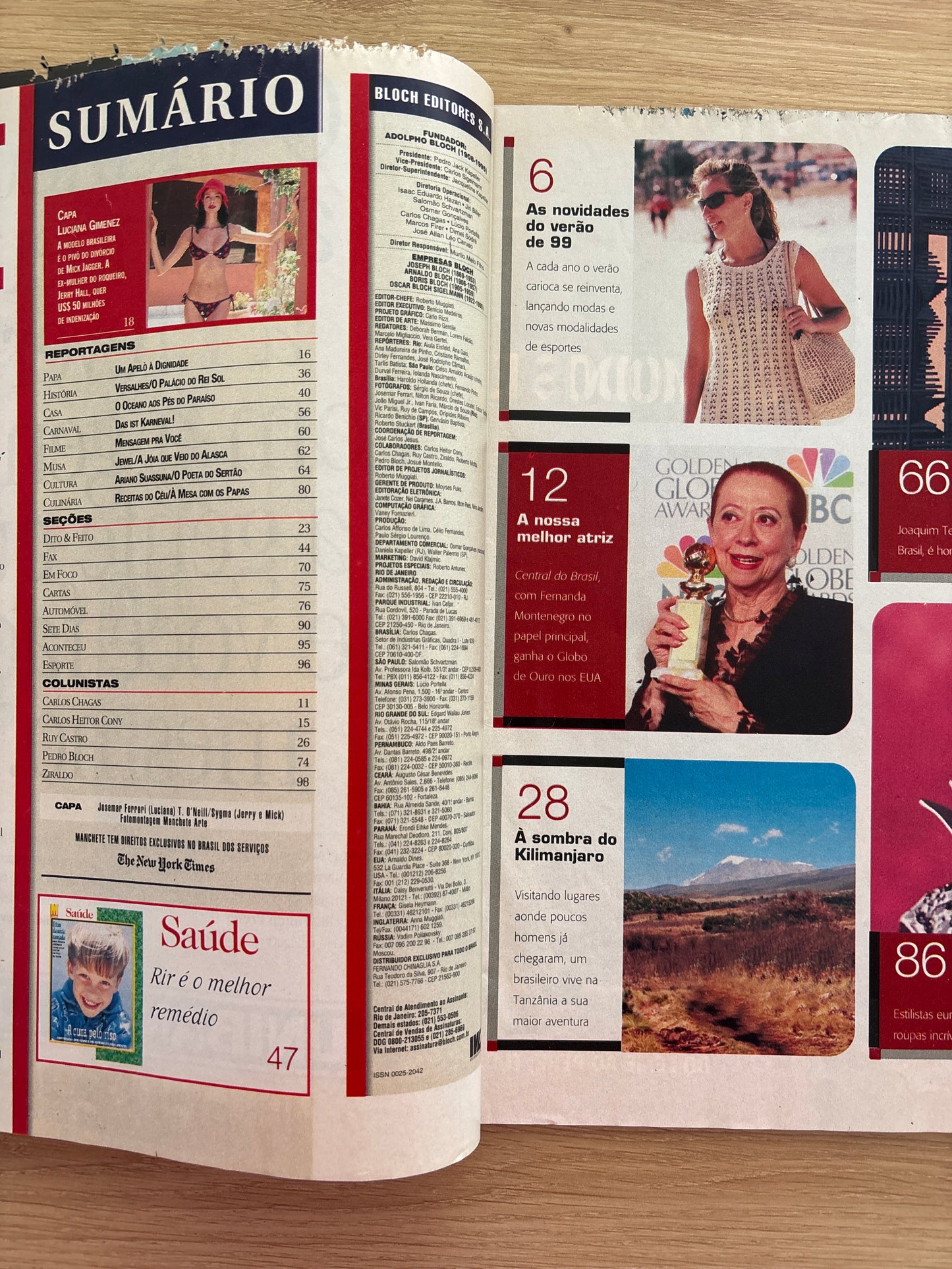 Revista Manchete 2442 (1999)