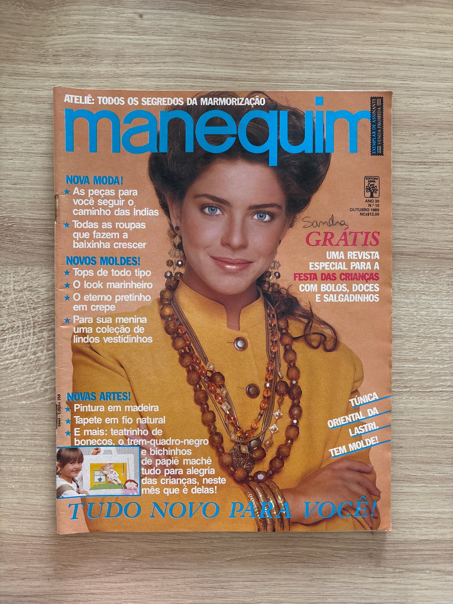 Revista Manequim 358 (1989)