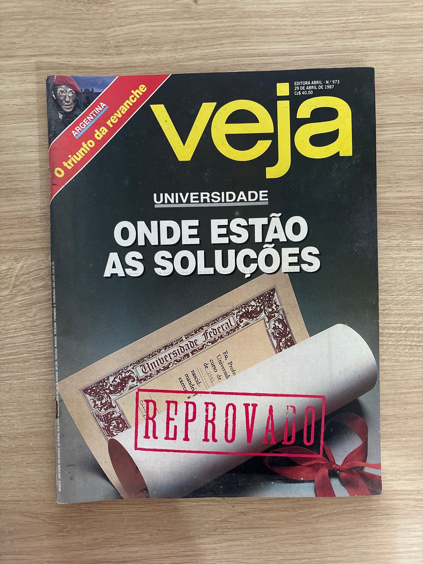 Revista Veja 973 (1987)