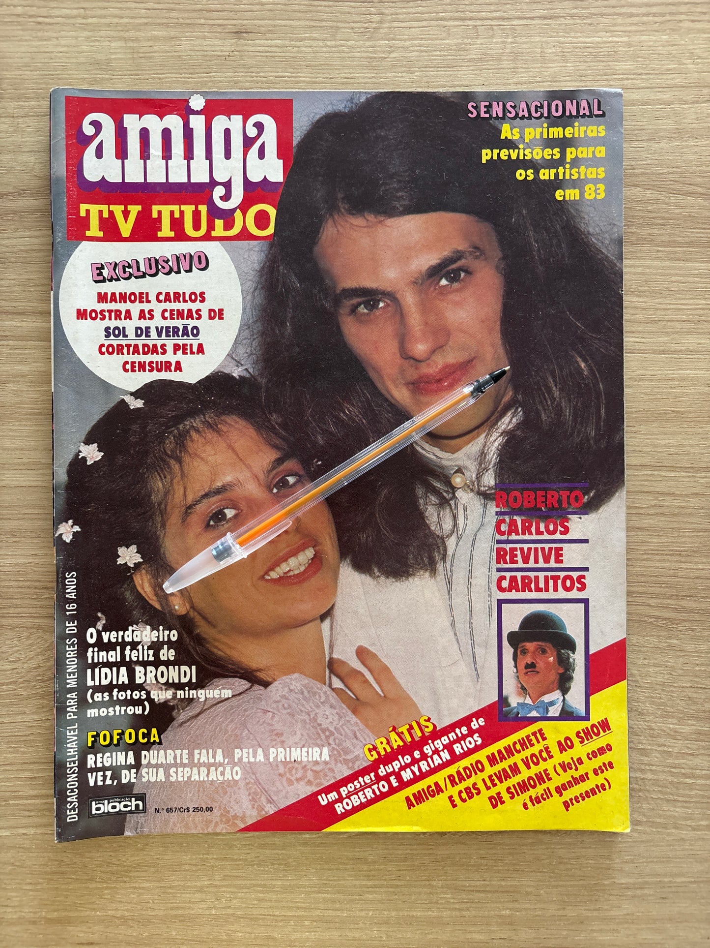 Revista Amiga Tv Tudo 657 (1982)