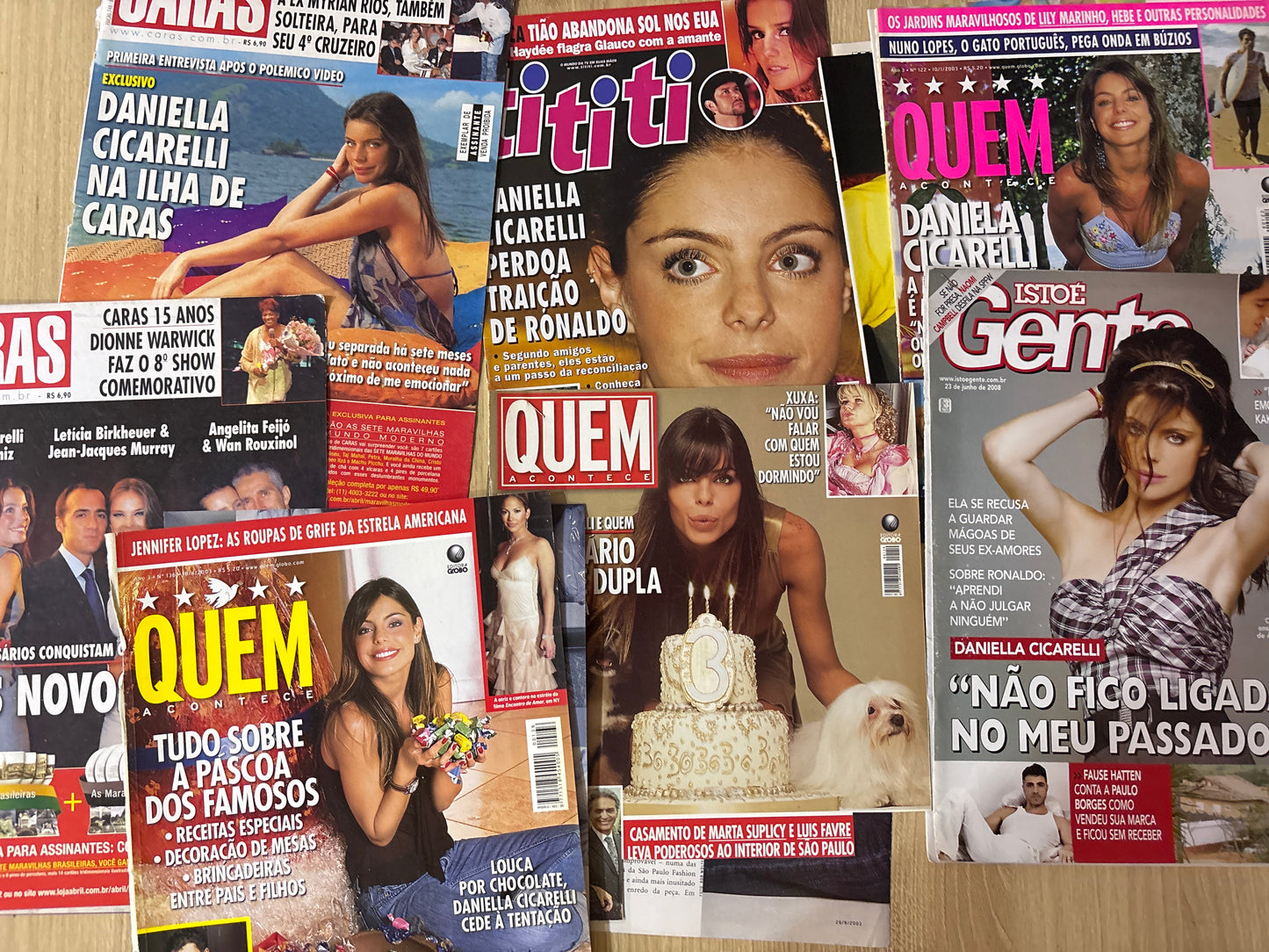 Daniella Cicarelli - Revista capa+reportagem