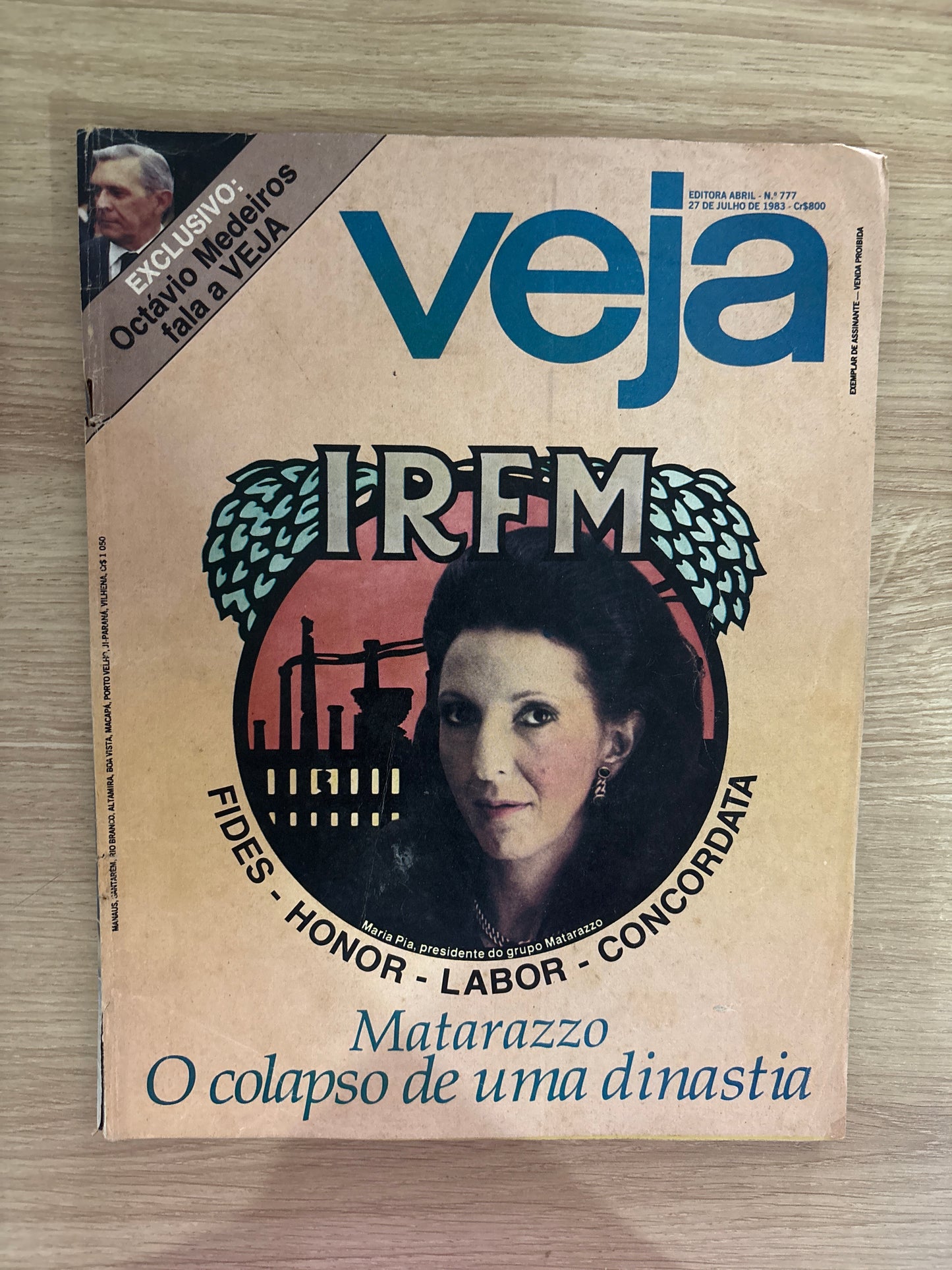Revista Veja 777 (1983)