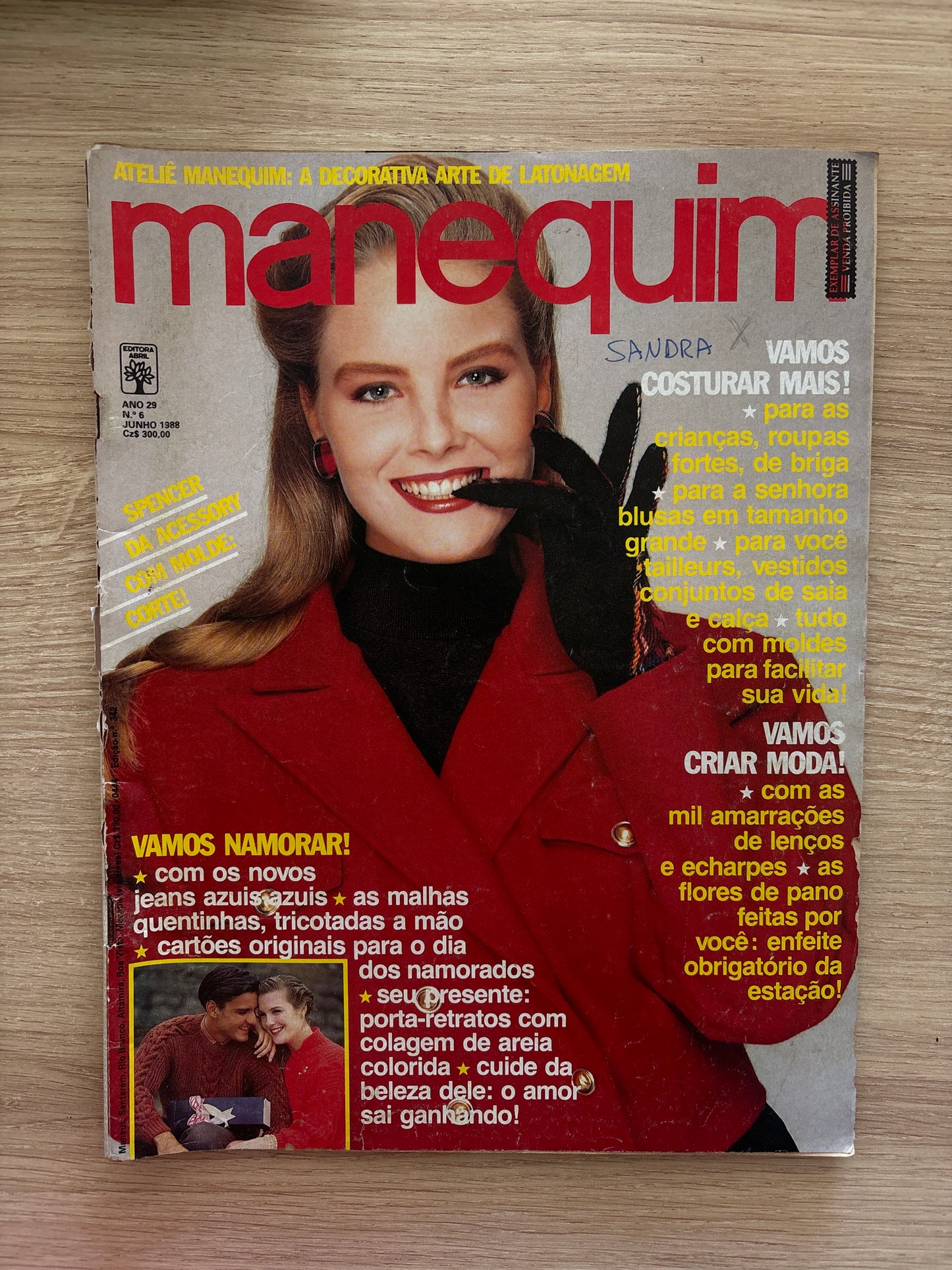 Revista Manequim 342 (1988)