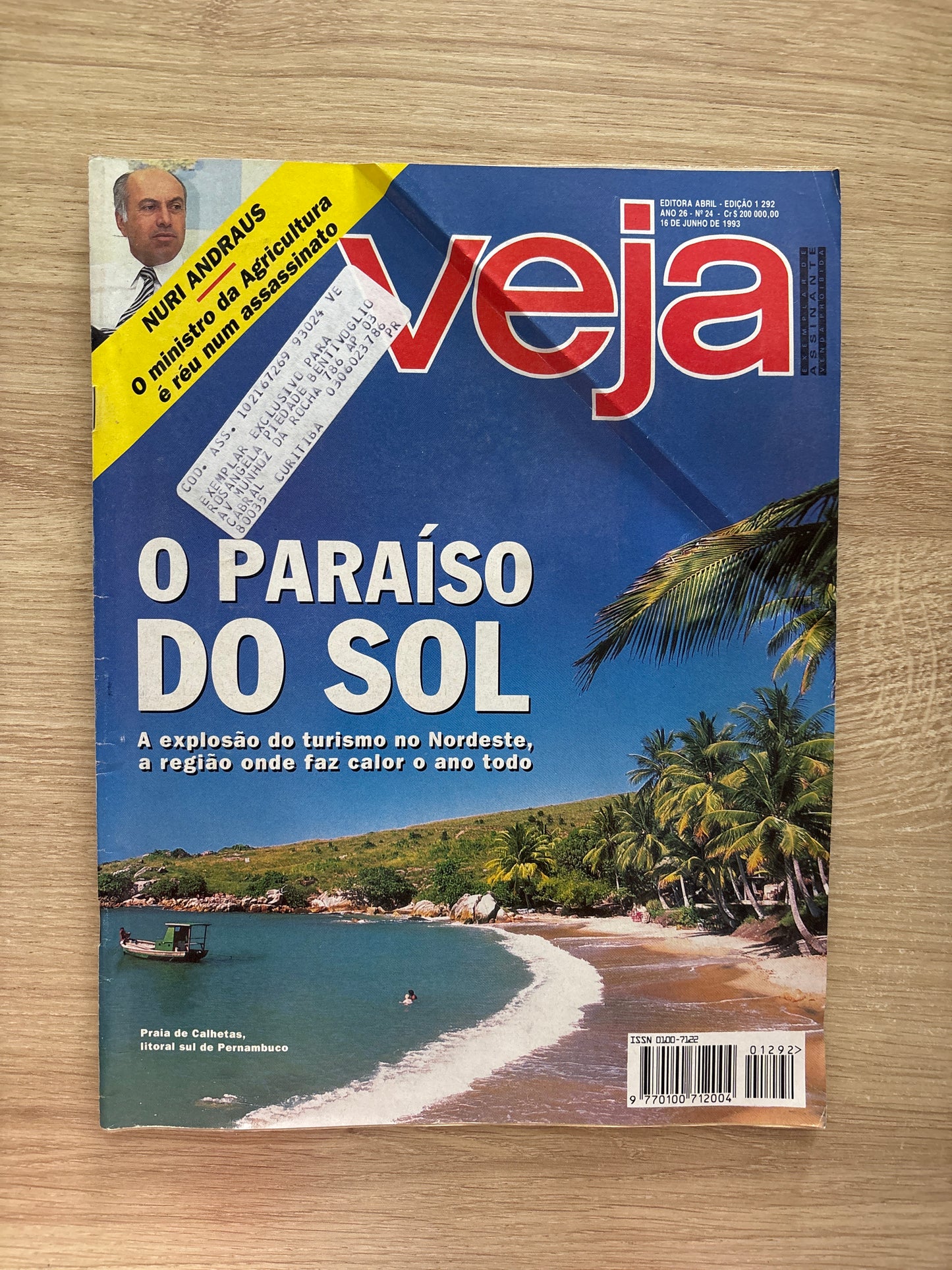 Revista Veja 1292 (1993)