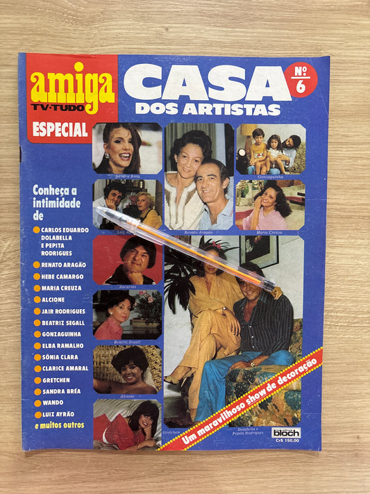 Revista Amiga Casa dos Artistas (1981)