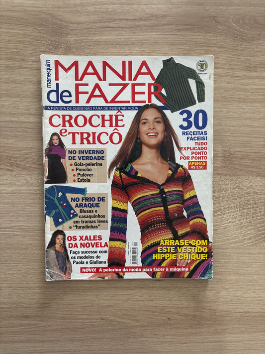Revista Manequim Crochê e Tricô (2000)