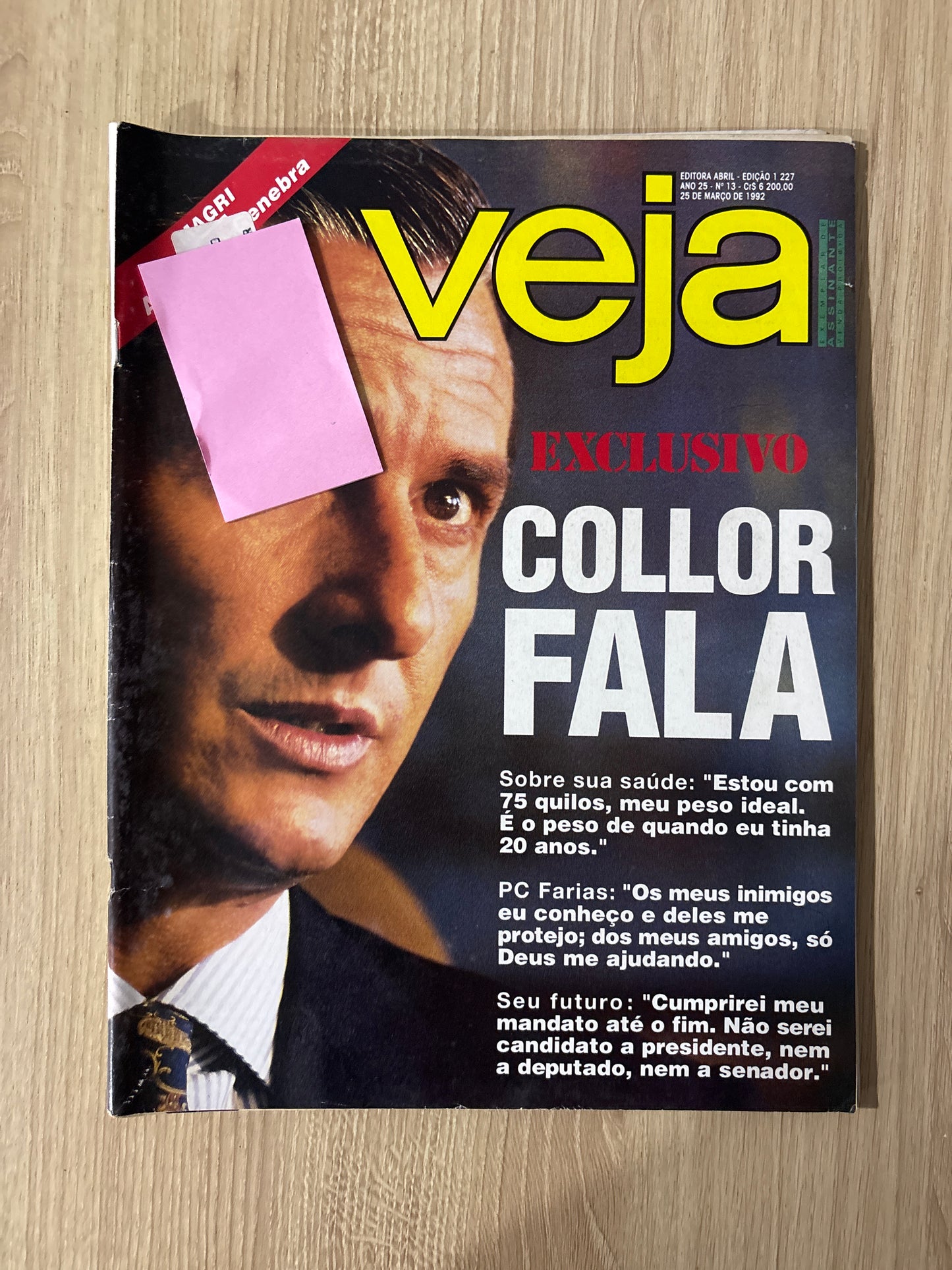 Revista Veja 1227 (1992)