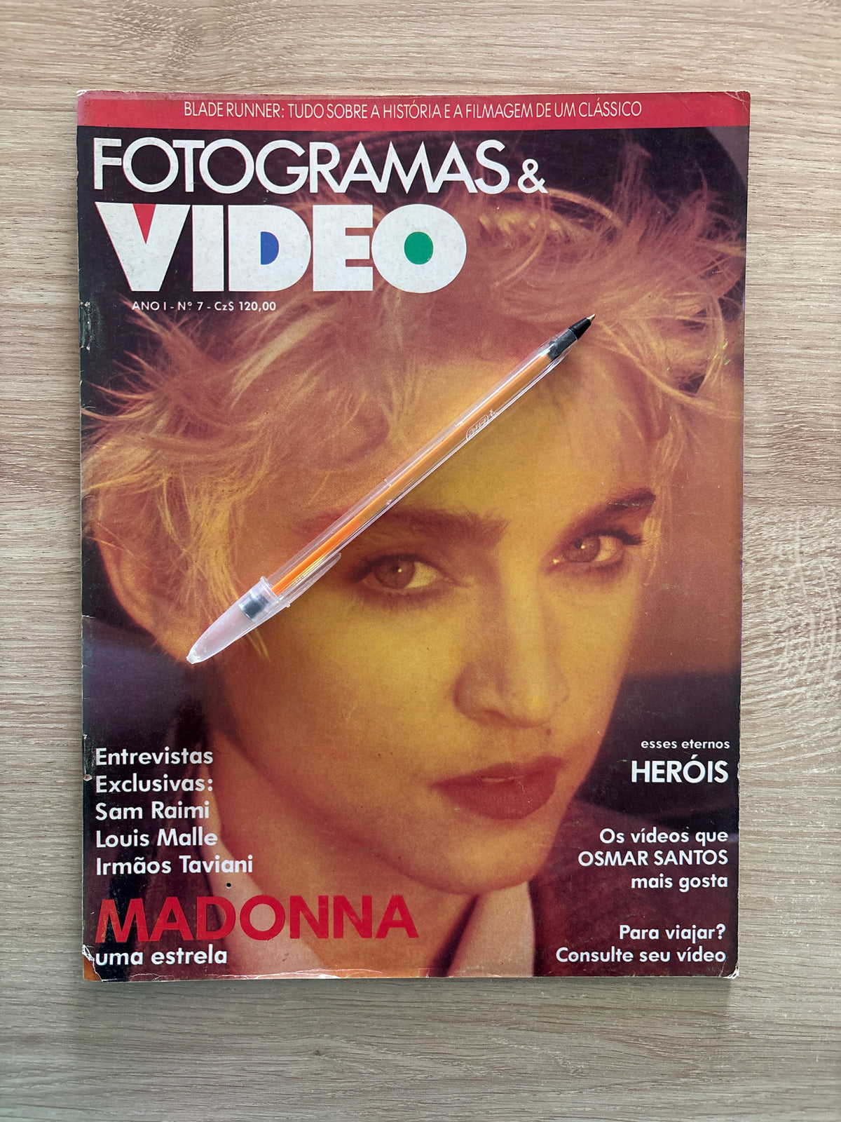 Revista Fotogramas e Vídeo 07 (1987)