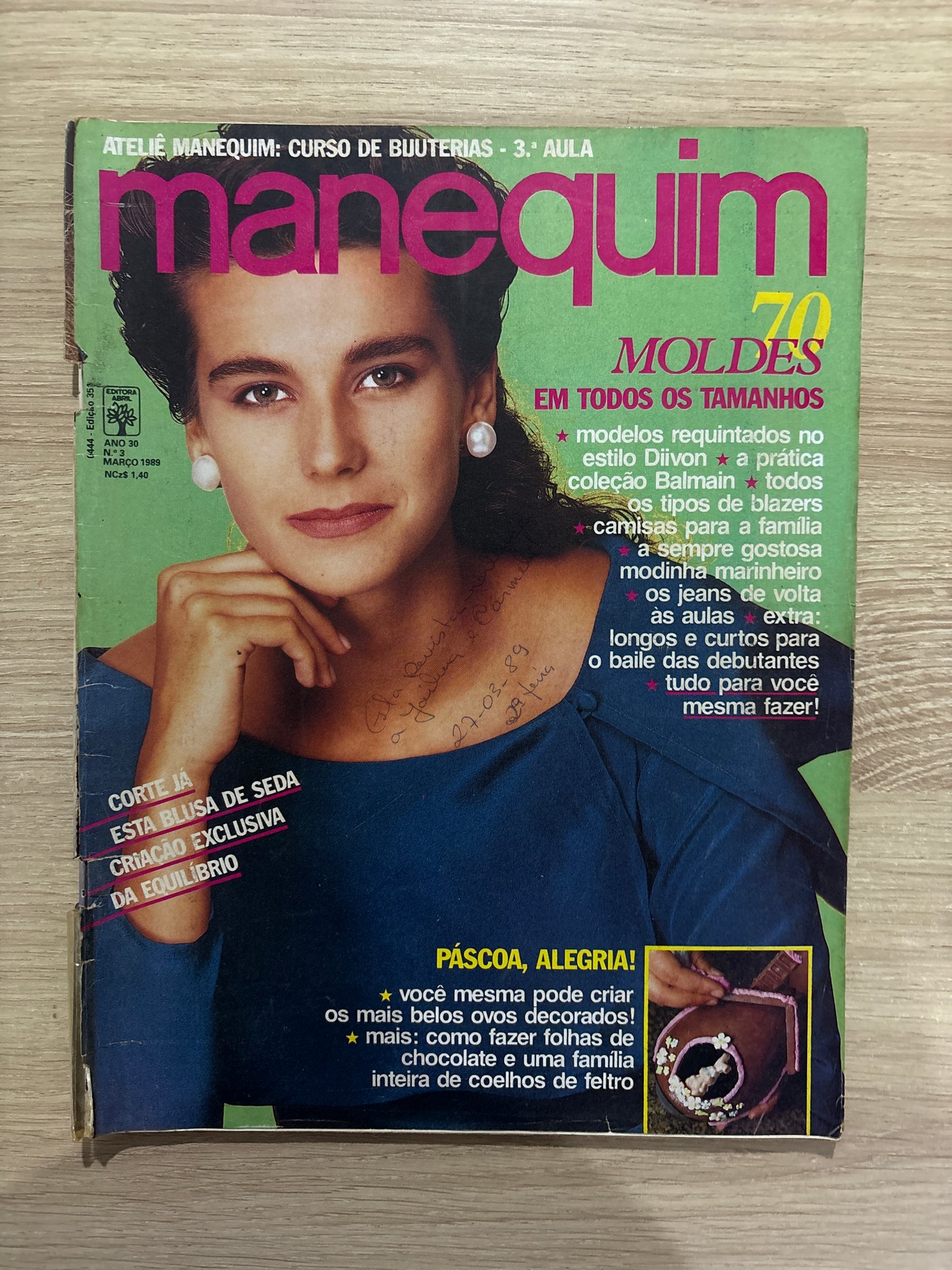 Revista Manequim 351 (1989)