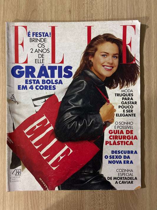 Revista Elle Brasil 25 (1990)
