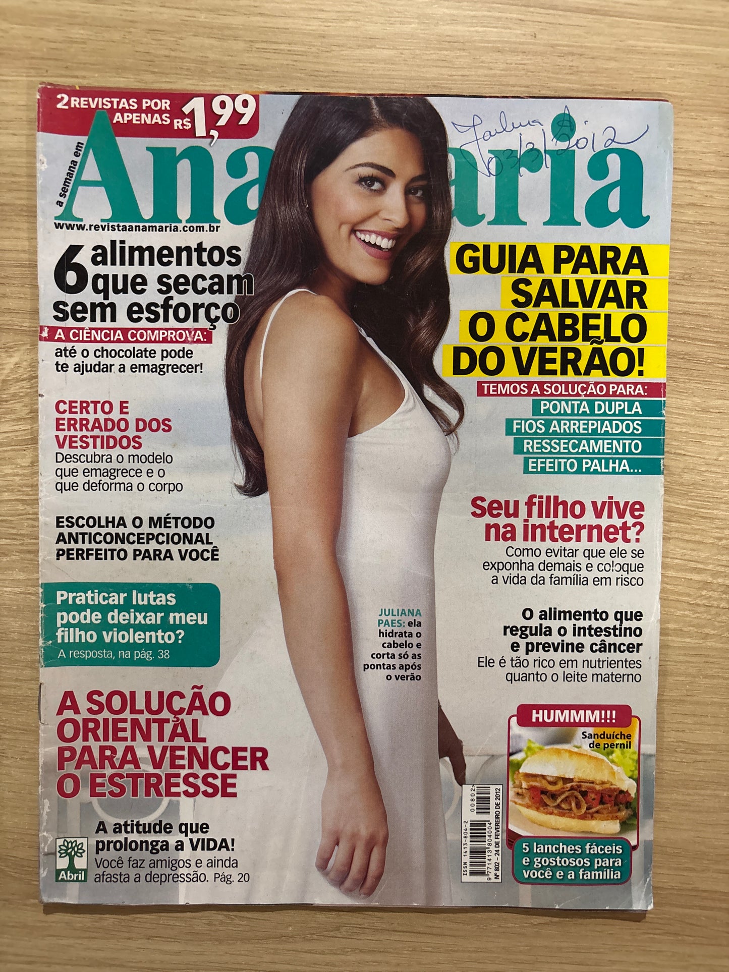 Revista Ana Maria 802 (2012)