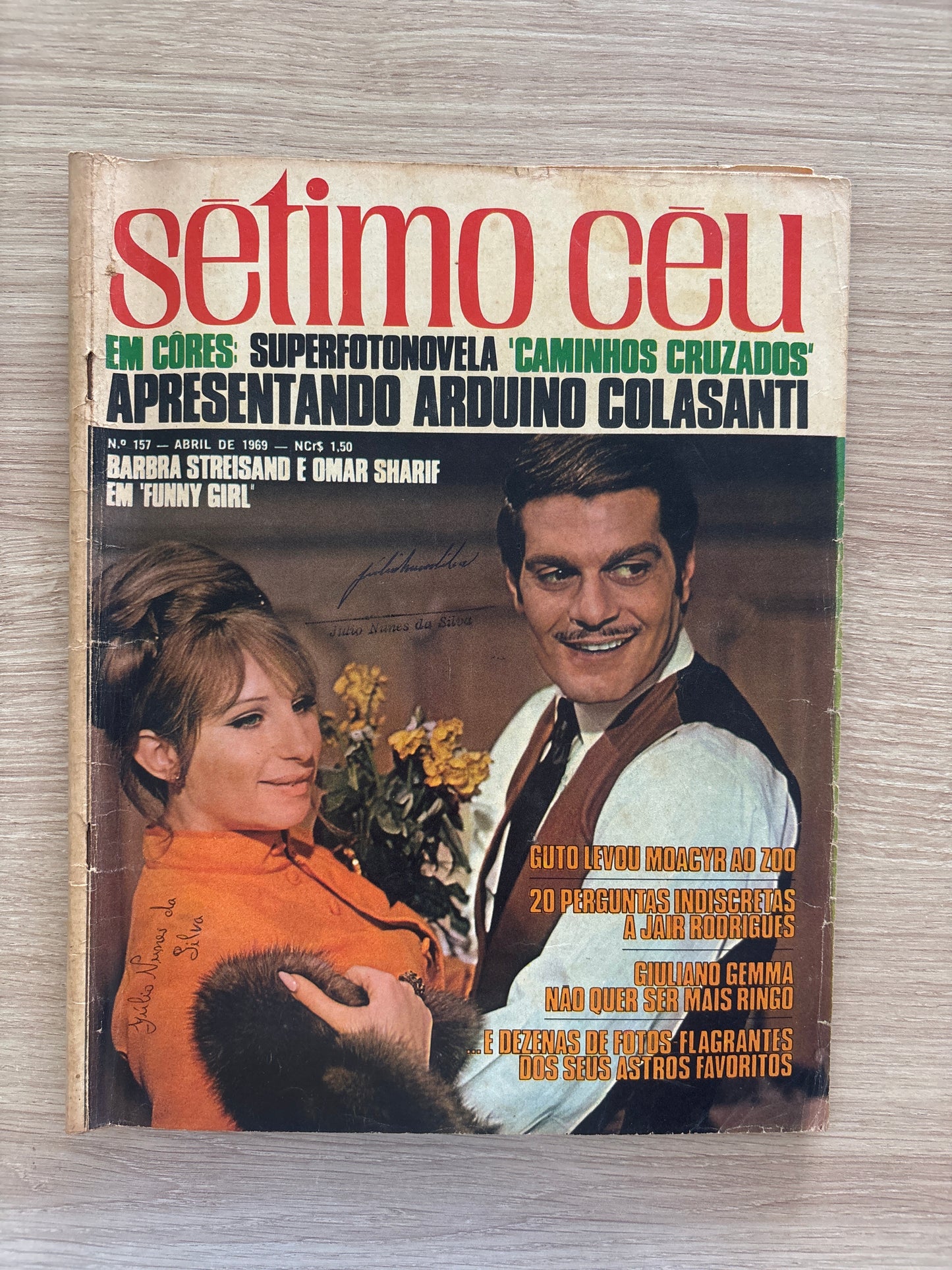 Revista Sétimo Céu 157 (1969)