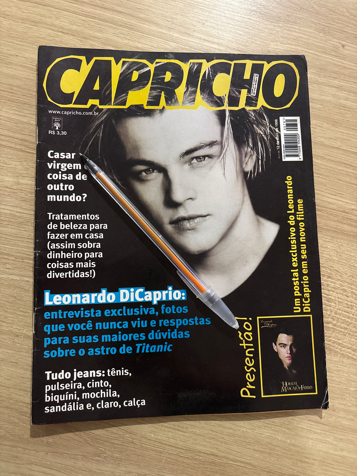 Revista Capricho 781 (1998)