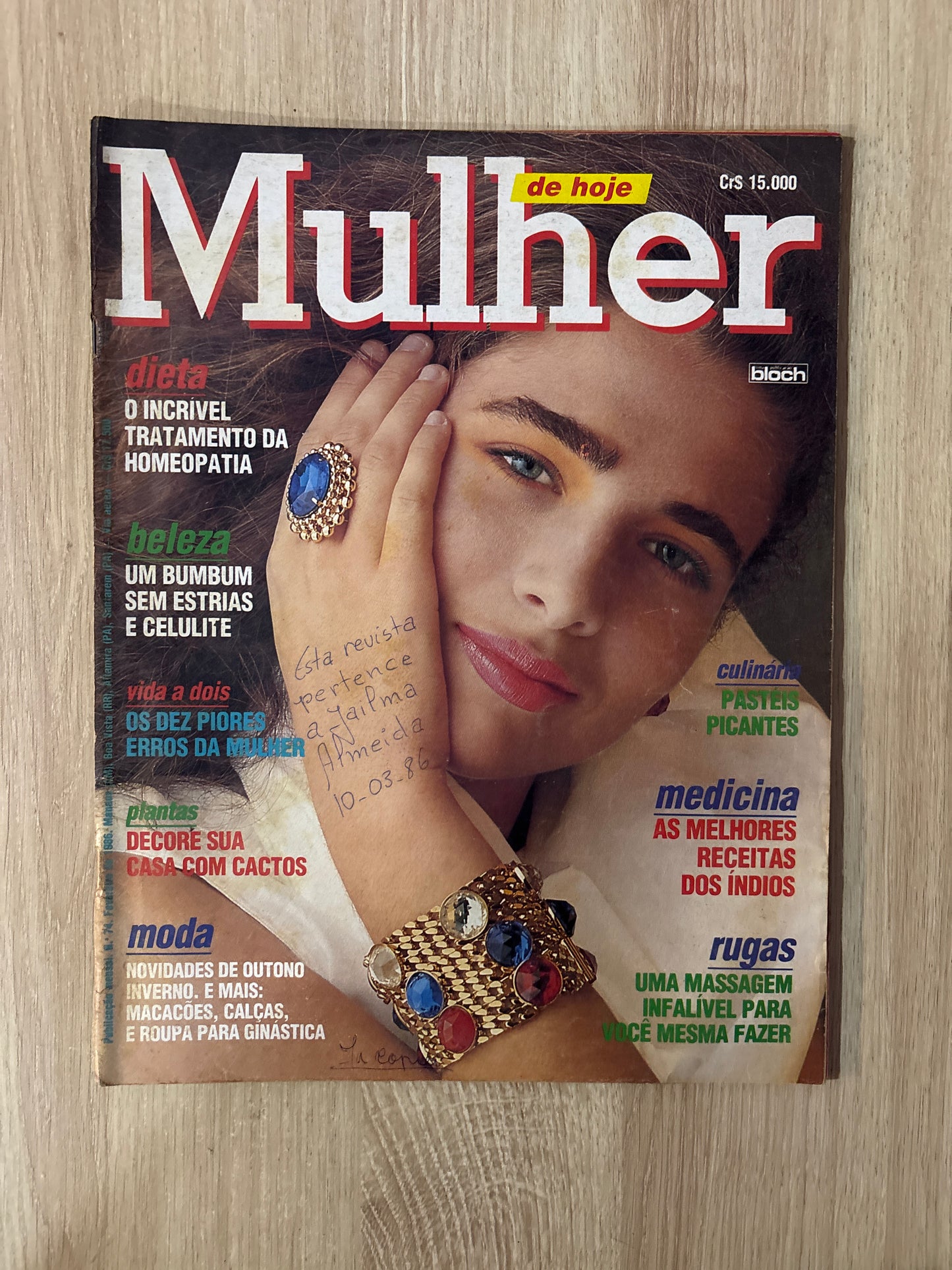 Revista Mulher de Hoje 74 (1986)