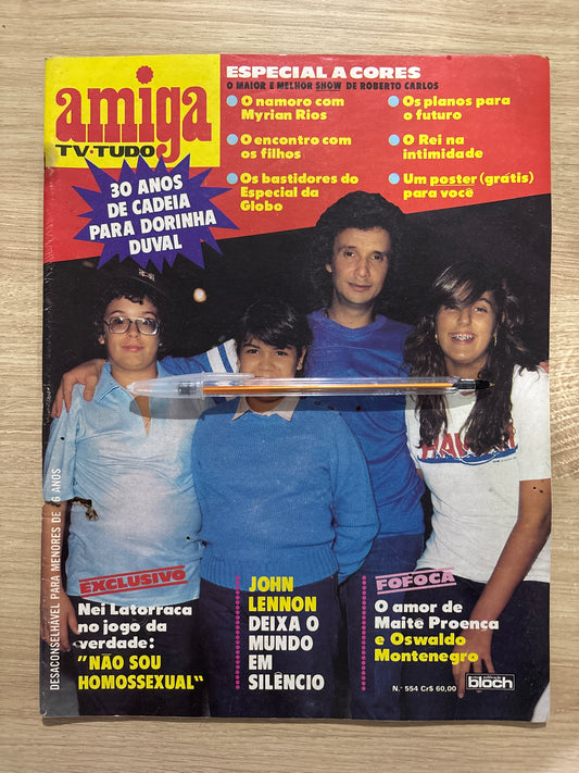 Revista Amiga Tv Tudo 554 (1980)