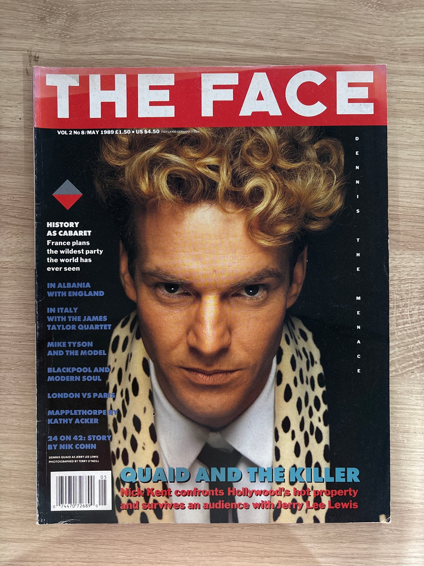 Revista The Face Magazine 08 (1989)