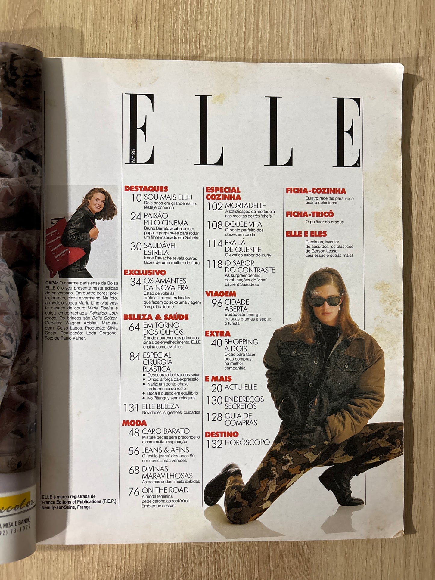 Revista Elle Nº 25 (1990)
