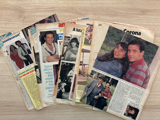 Lauro Corona - Material avulso de revista