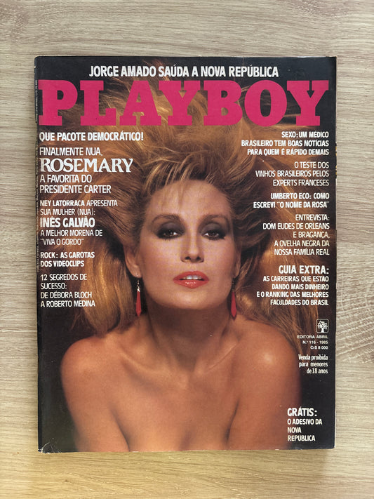Revista Playboy 116 (1985)
