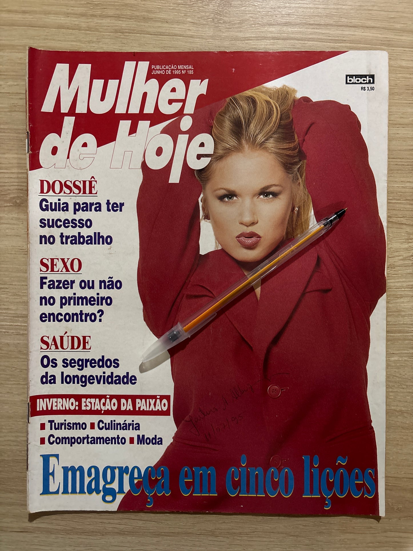Revista Mulher de Hoje 185 (1995)