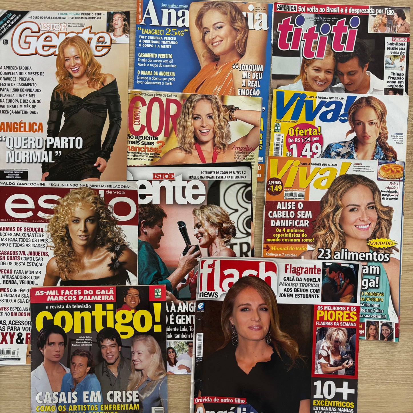 Angélica - Revista capa+reportagem