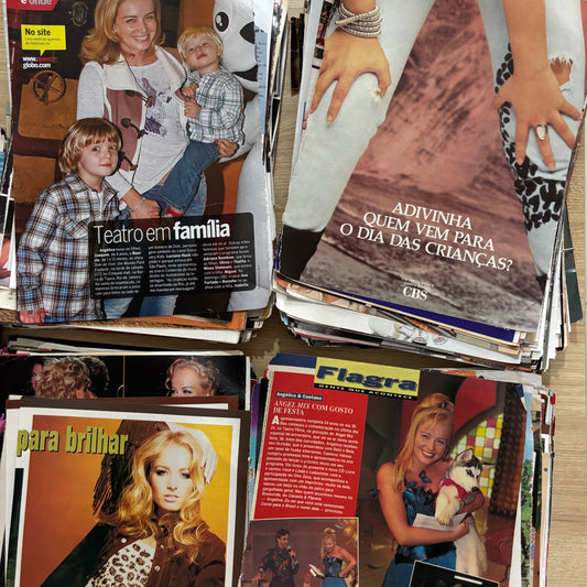Angélica - Material avulso de revistas variadas