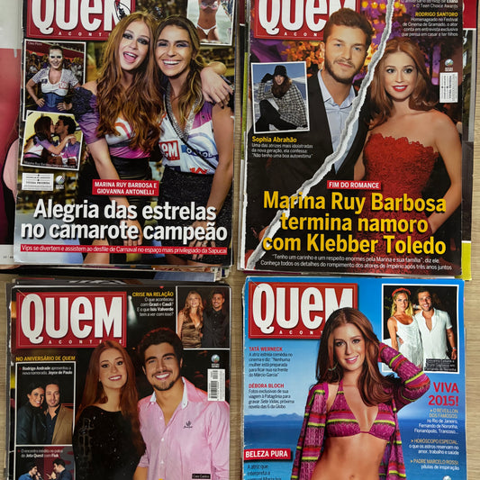 Marina Ruy Barbosa - Material de revistas