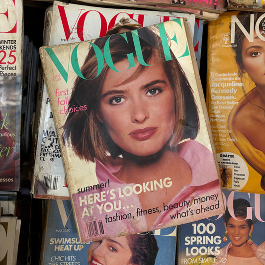 Vintage Vogue Magazine (1988)