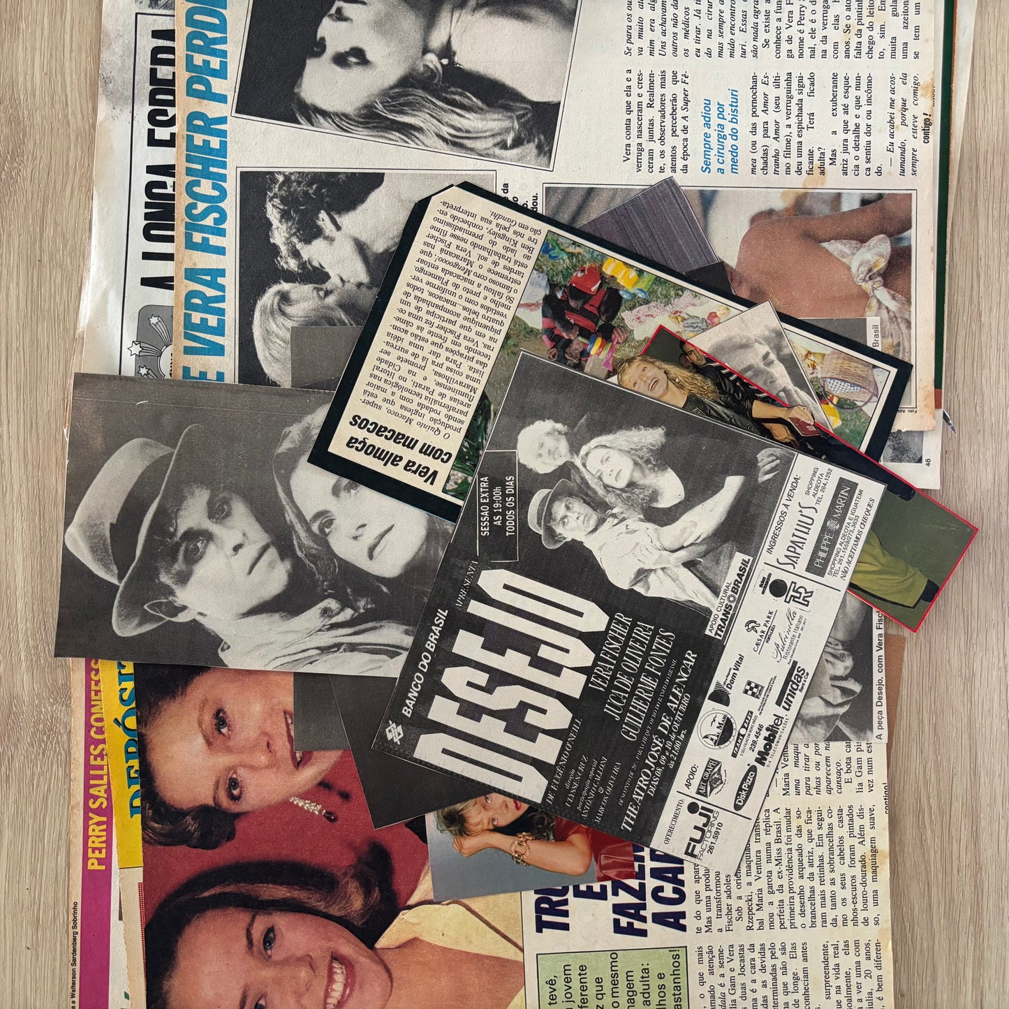 Vera Fischer - Material avulso anos 80