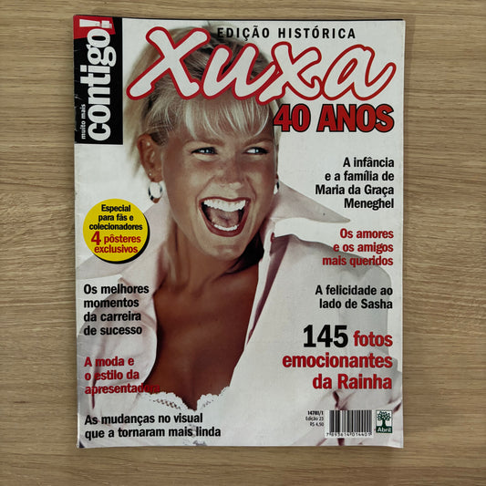 Revista Contigo Especial Xuxa 40 anos