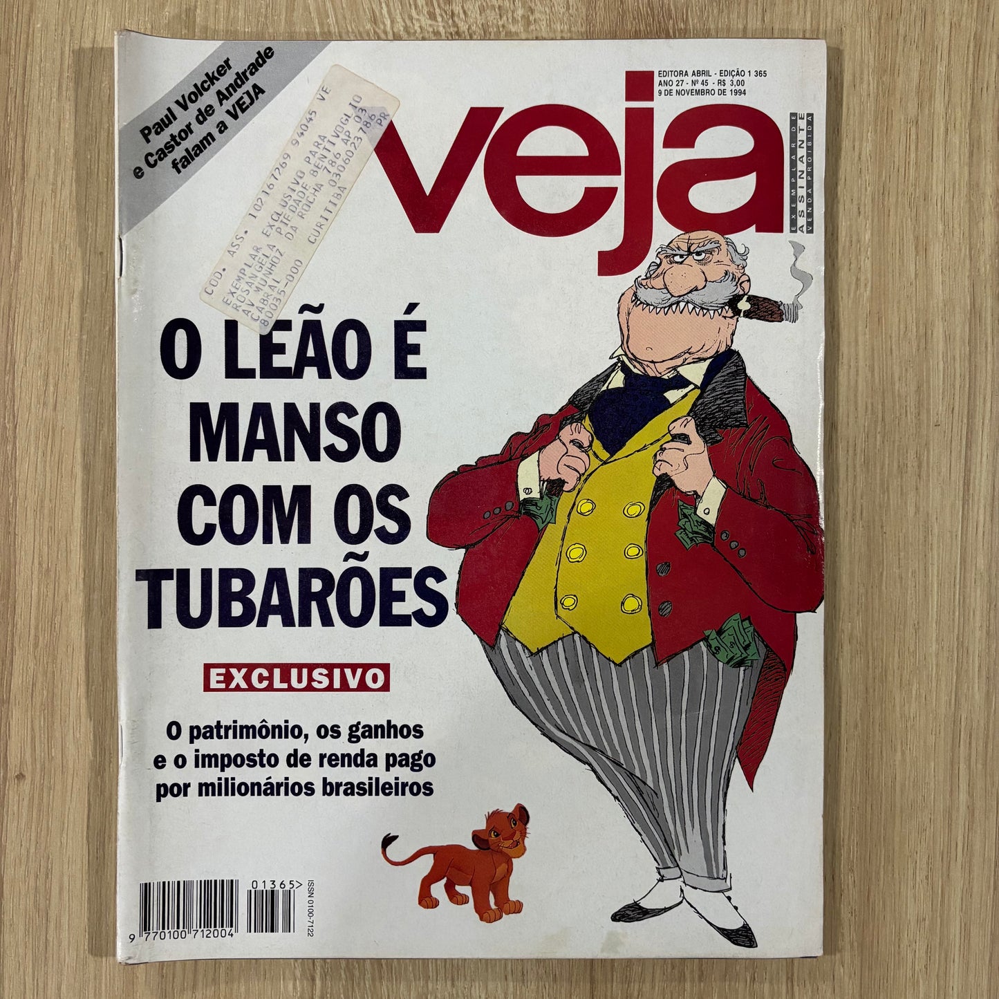 Revista Veja 1365 (1994)