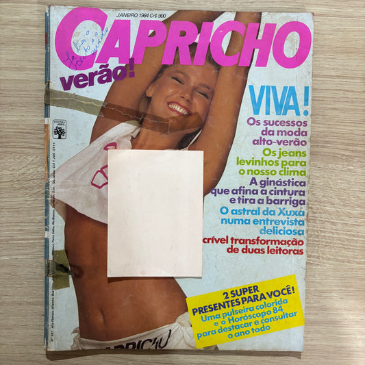 Revista Capricho 581 (1984)