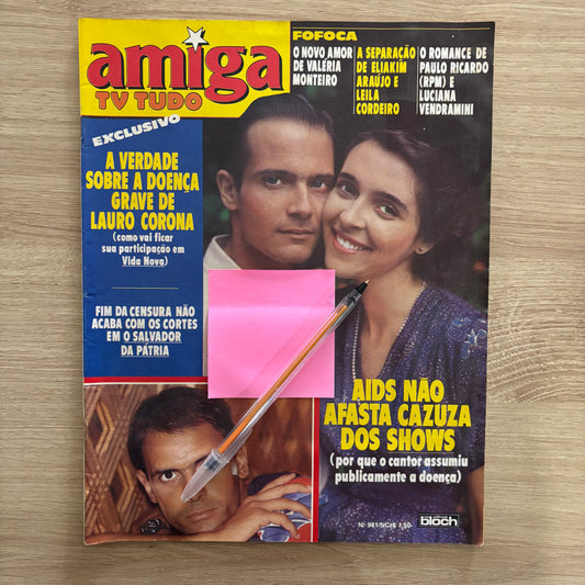 Revista Amiga Tv Tudo 981 (1989)