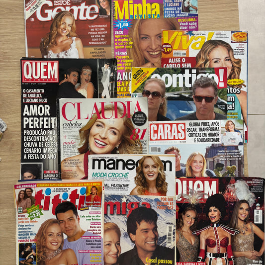 Angélica - Revista capa+reportagem