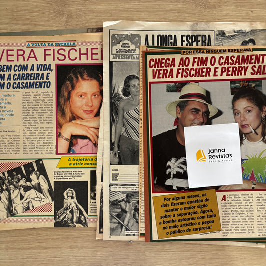 Vera Fischer - Material avulso anos 80