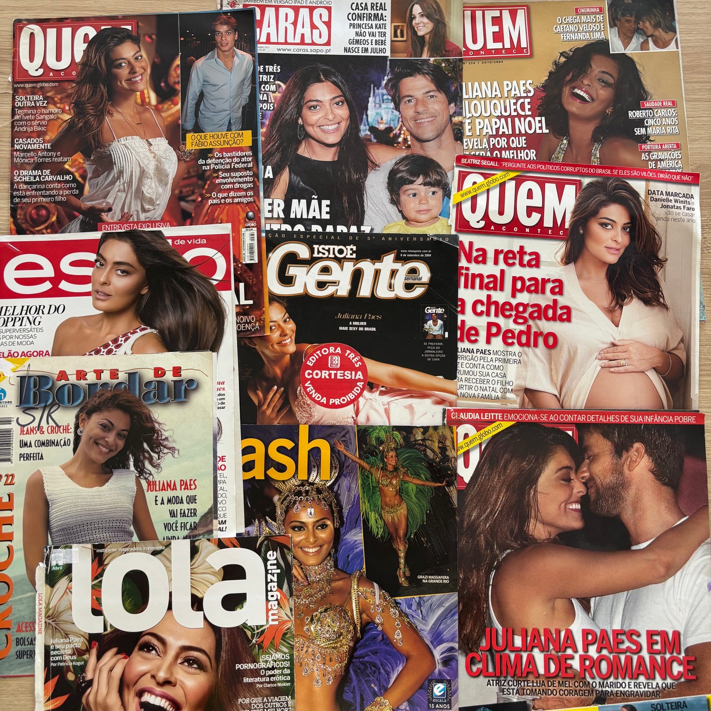 Juliana Paes - Combo 2 Revista Capa+Reportagem
