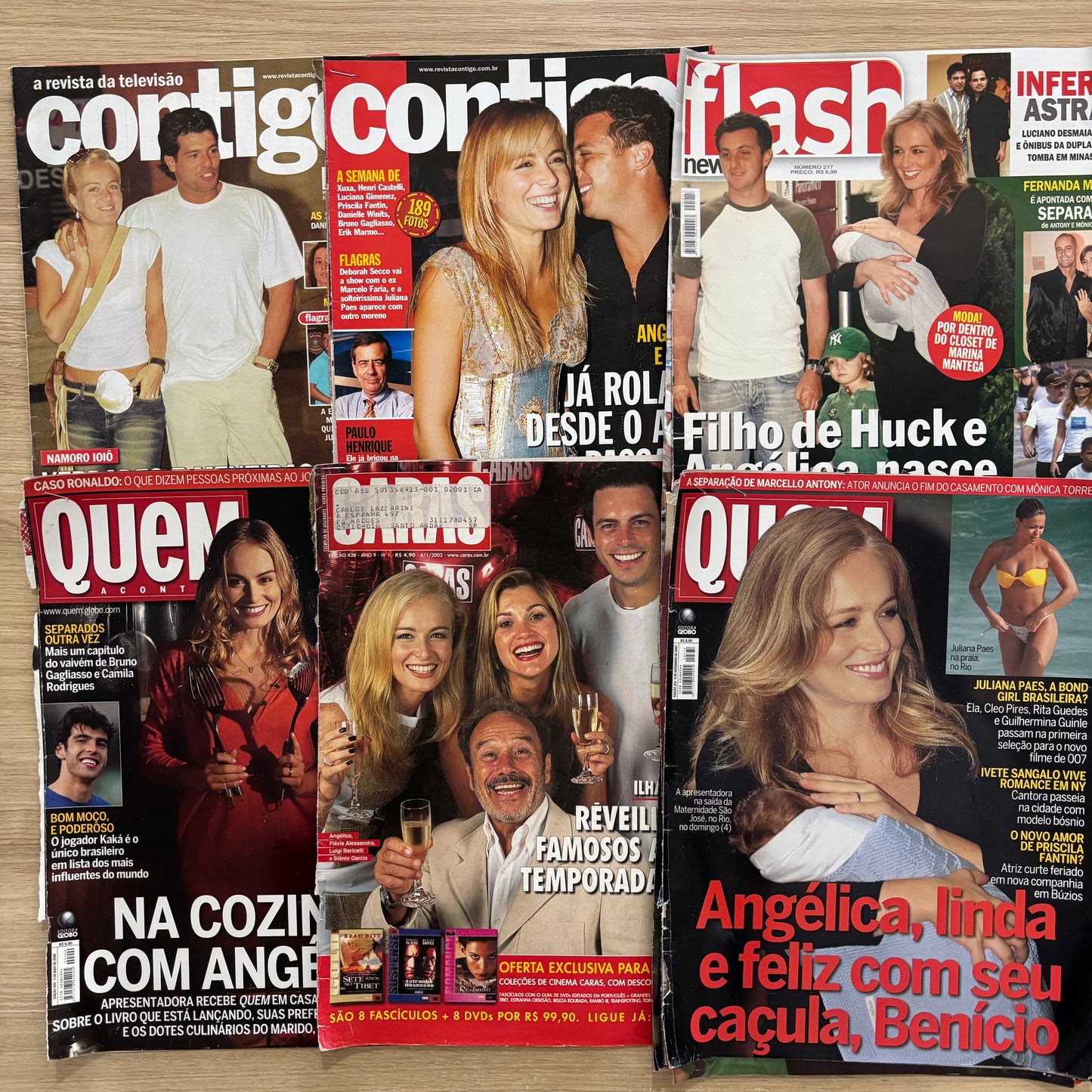 Angélica - Revista capa+reportagem