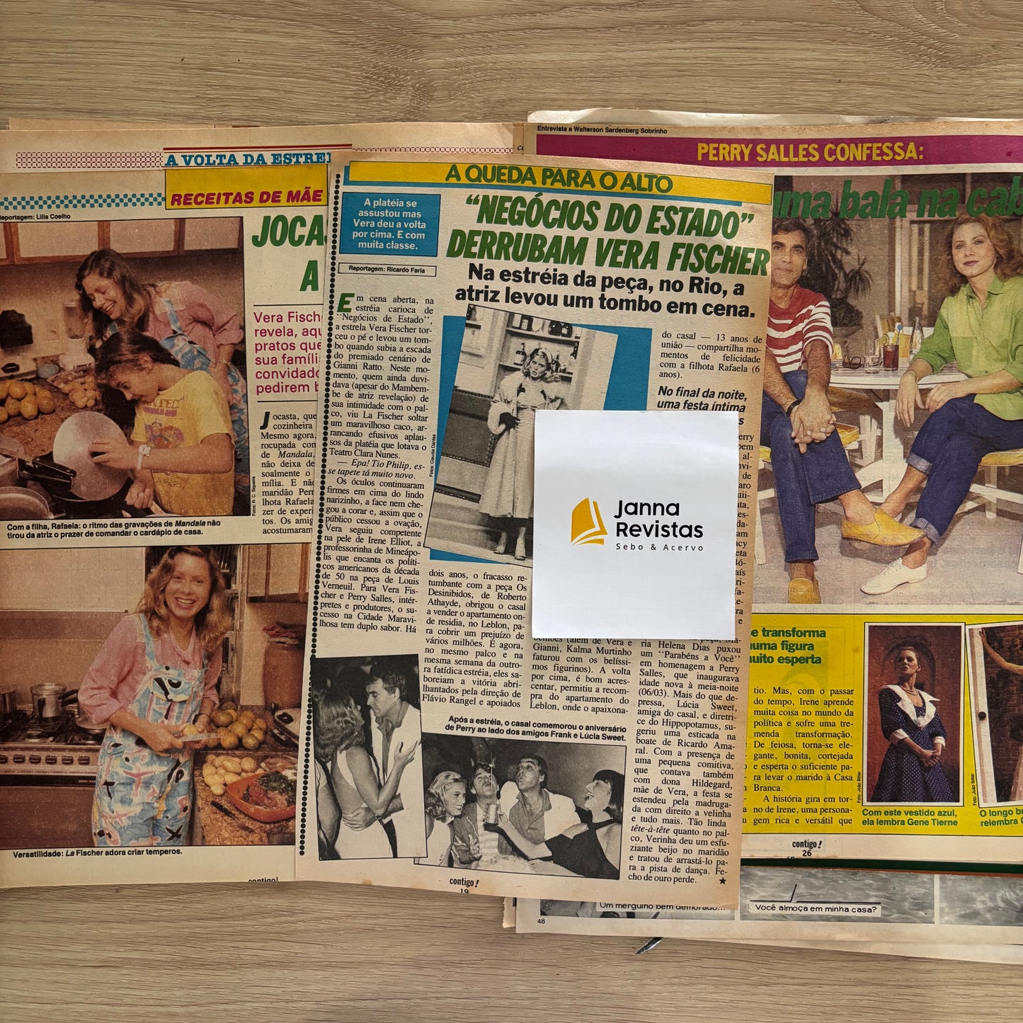 Vera Fischer - Material avulso anos 80