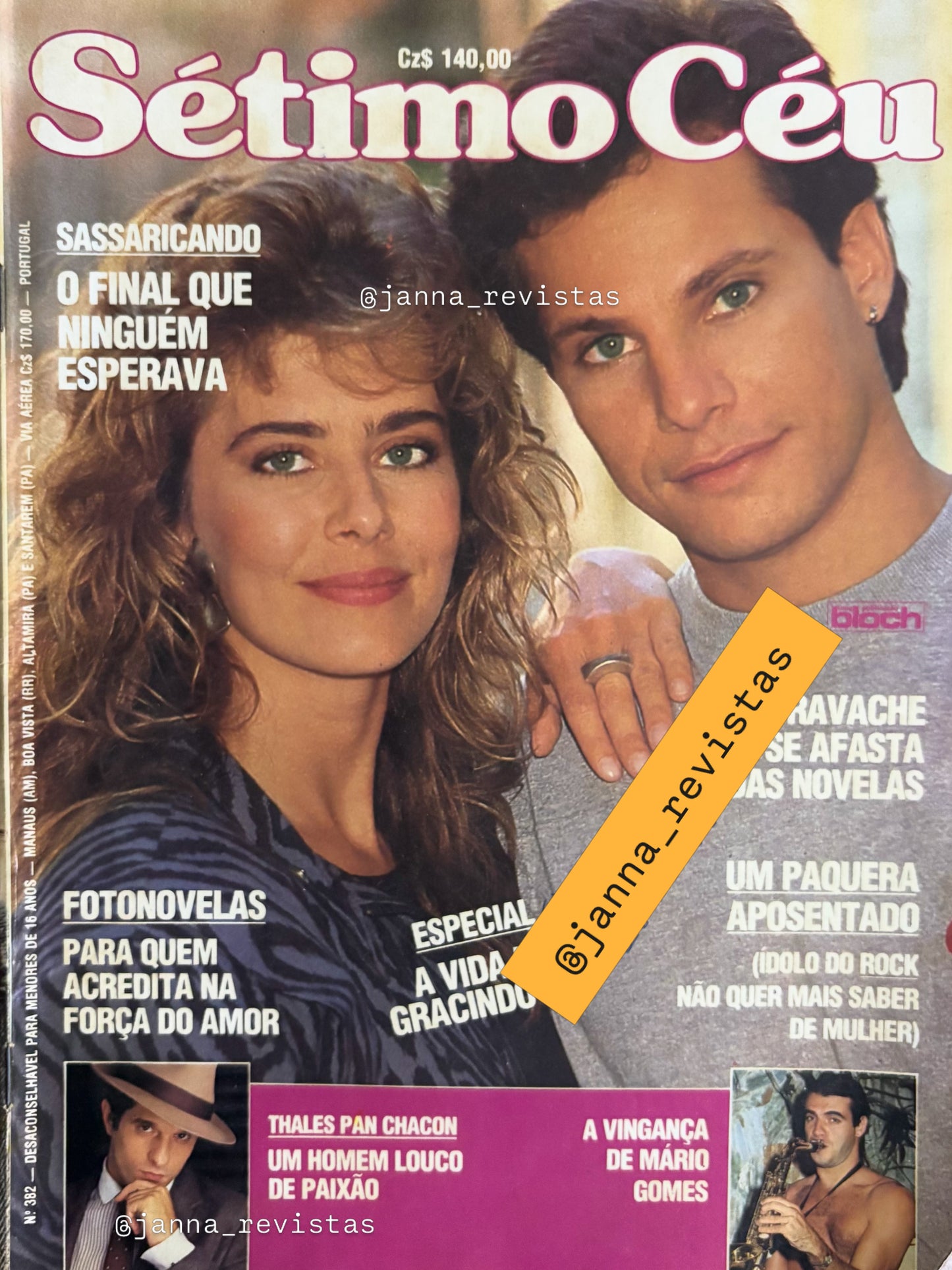 Revista Sétimo Céu 382 (1988)